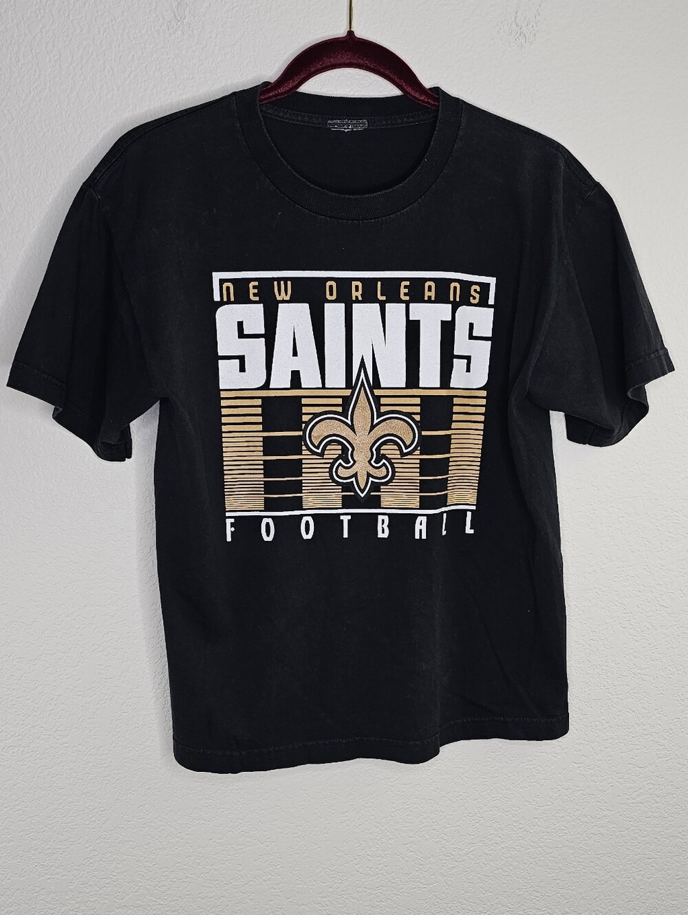 New Orleana Saints Football Black Gold Unisex Tshirt